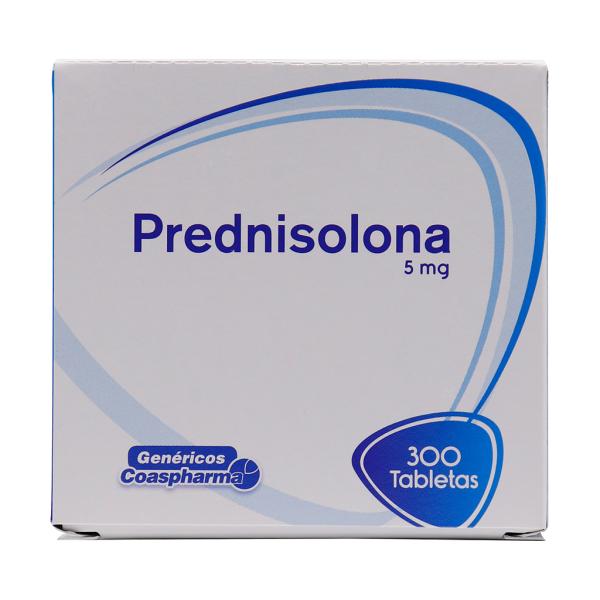 Prednisolona 5 Mg Tabletas Caja X 300