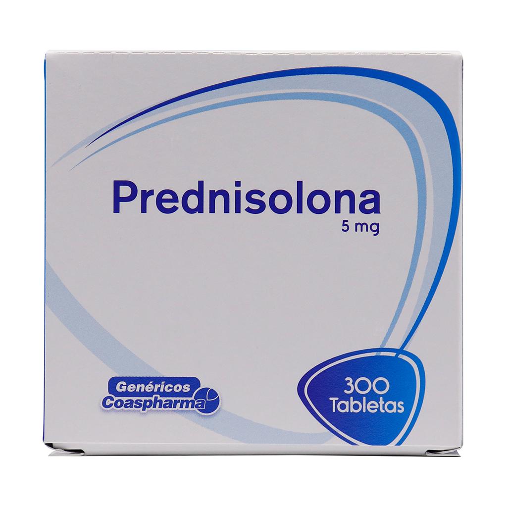 Prednisolona 5 Mg Tabletas Caja X 300