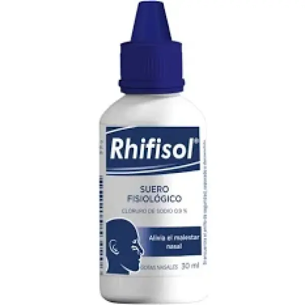 Rhifisol Suero Fisiolgico Gotas Nasales Frasco X 30 Ml