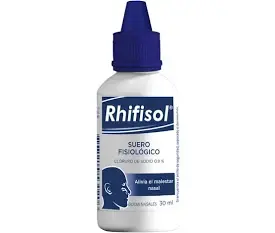 Rhifisol Suero Fisiolgico Gotas Nasales Frasco X 30 Ml
