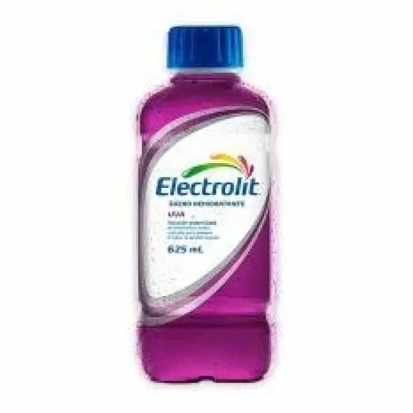 Electrolit Suero Rehidratante Uva Frasco X 625 Ml