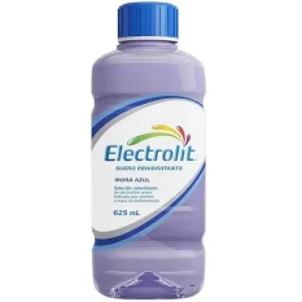 Electrolit Suero Rehidratante Mora Azul Frasco X 625 Ml